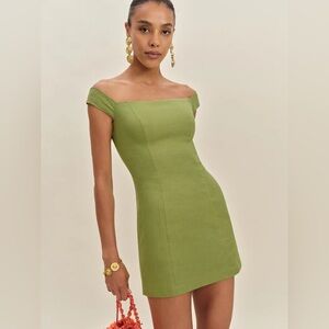 Reformation Eby Linen Dress